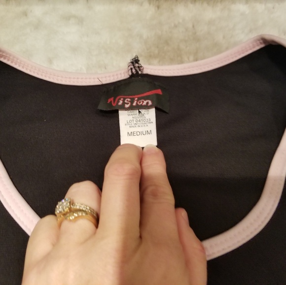 Vision Black and Pink Tennis or Workout Dress - Picture 4 of 4